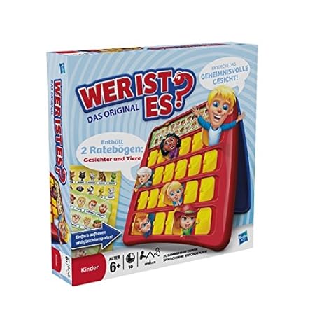 Hasbro Spiele 05801100 - Wer ist es?, Vorschulspiel