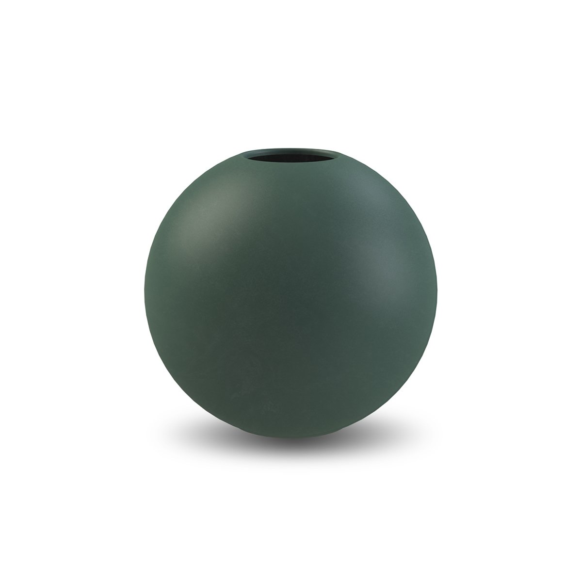 Cooee Design Ball Vase 8cm Dark Green
