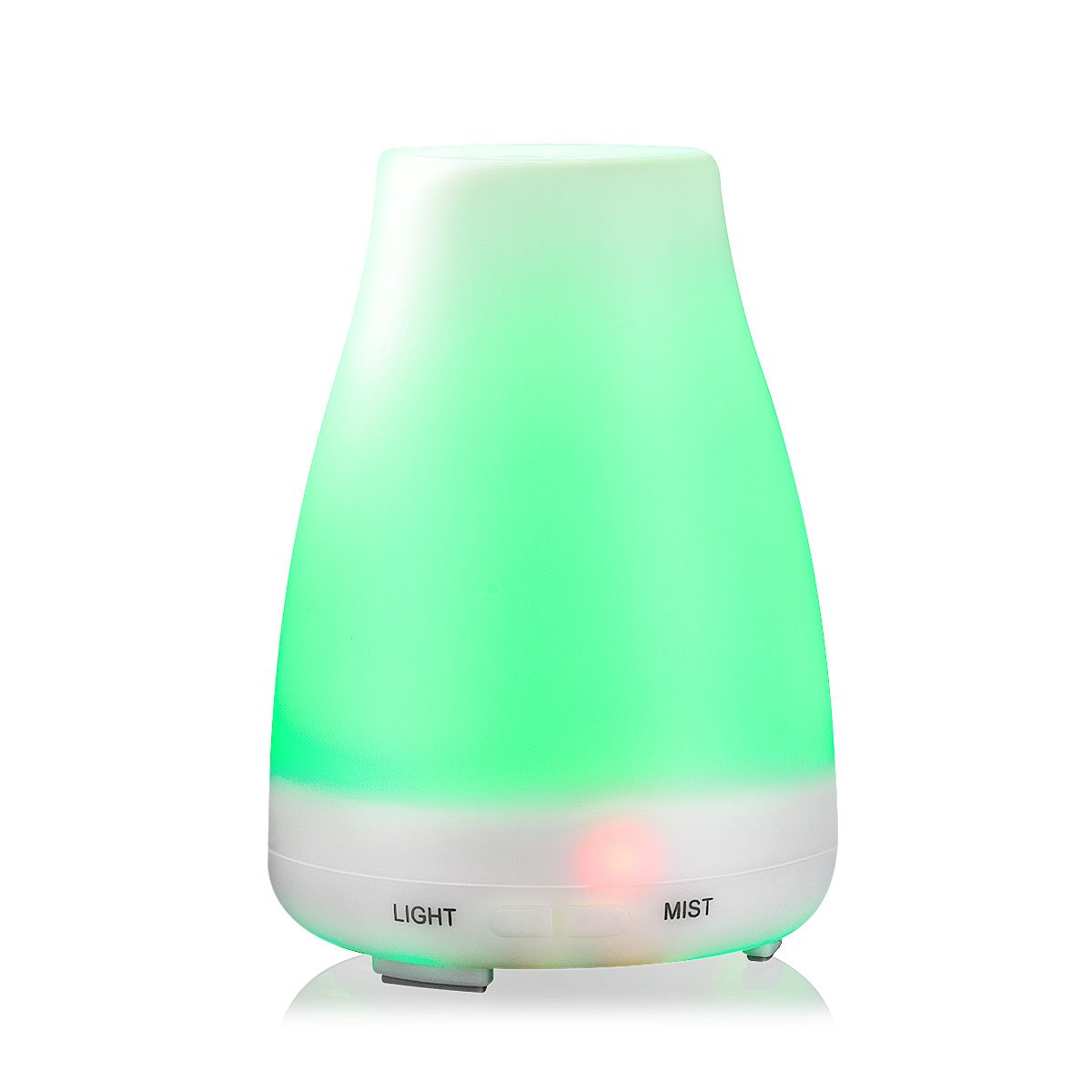 MFEEL Ultrasonic Humidifier 100ML Aromatherapy Oil Diffuser Cool Mist with 7 Color LED Lights Mode Adjustment Waterless Auto Shut-Off