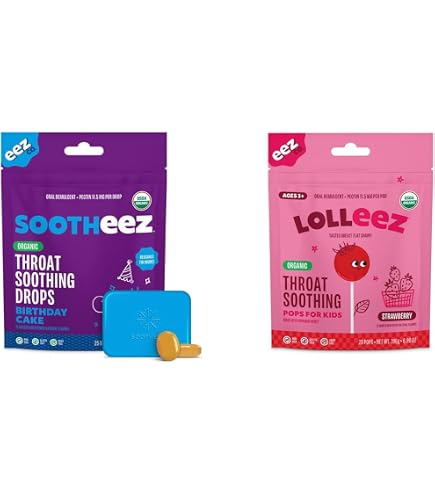 Amazon.com: Lolleez Lollipops for Kids Sore Throat Relief