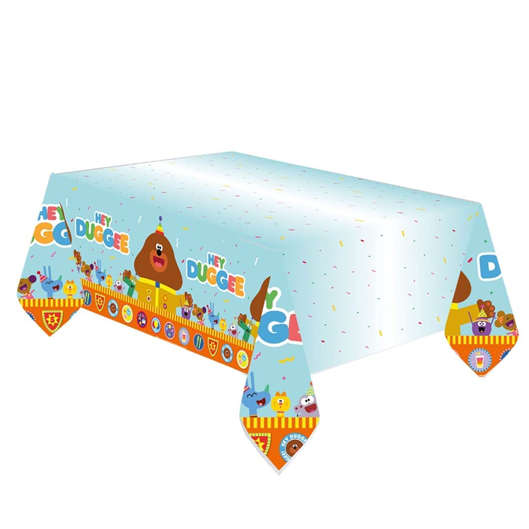 Amscan 9908520 - Hey Duggee Kids Birthday Party Paper Table Cover - 1.8m x 1.2m