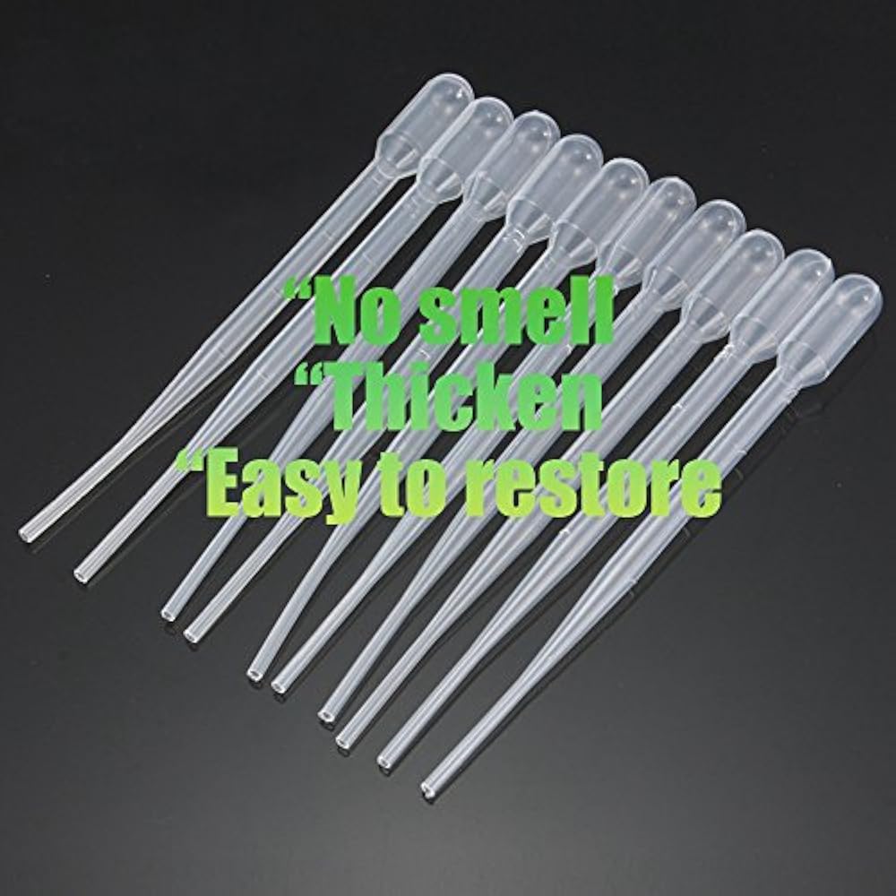 200PCS 3ml Disposable Plastic Transfer Pipettes, Calibrated Dropper
