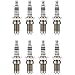 New Spark Plug (Set of 8) BOSCH # 4308 Platinum+2