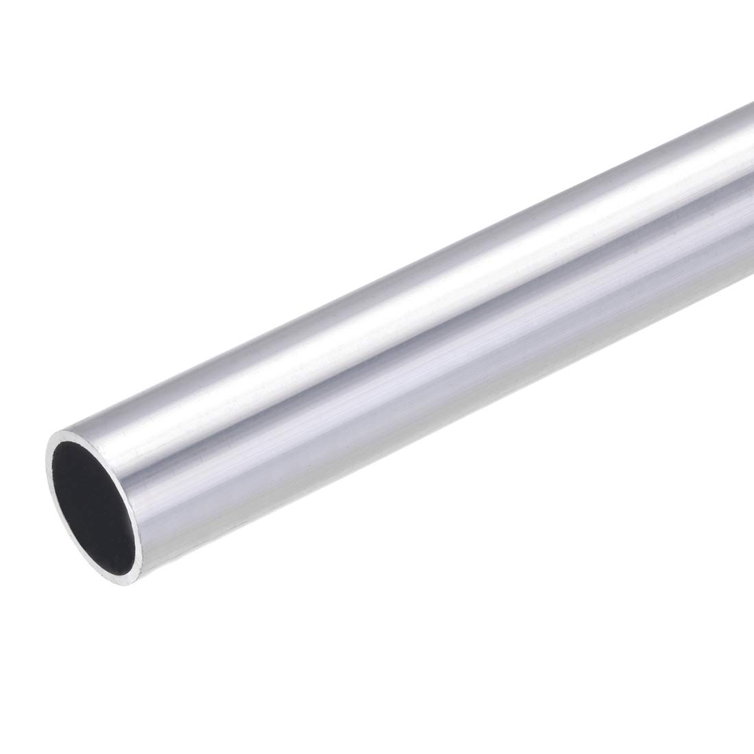 sourcing map 6063 Aluminum Round Tube, 23mm OD 20mm Inner Dia 300mm Length Seamless Straight Tubing