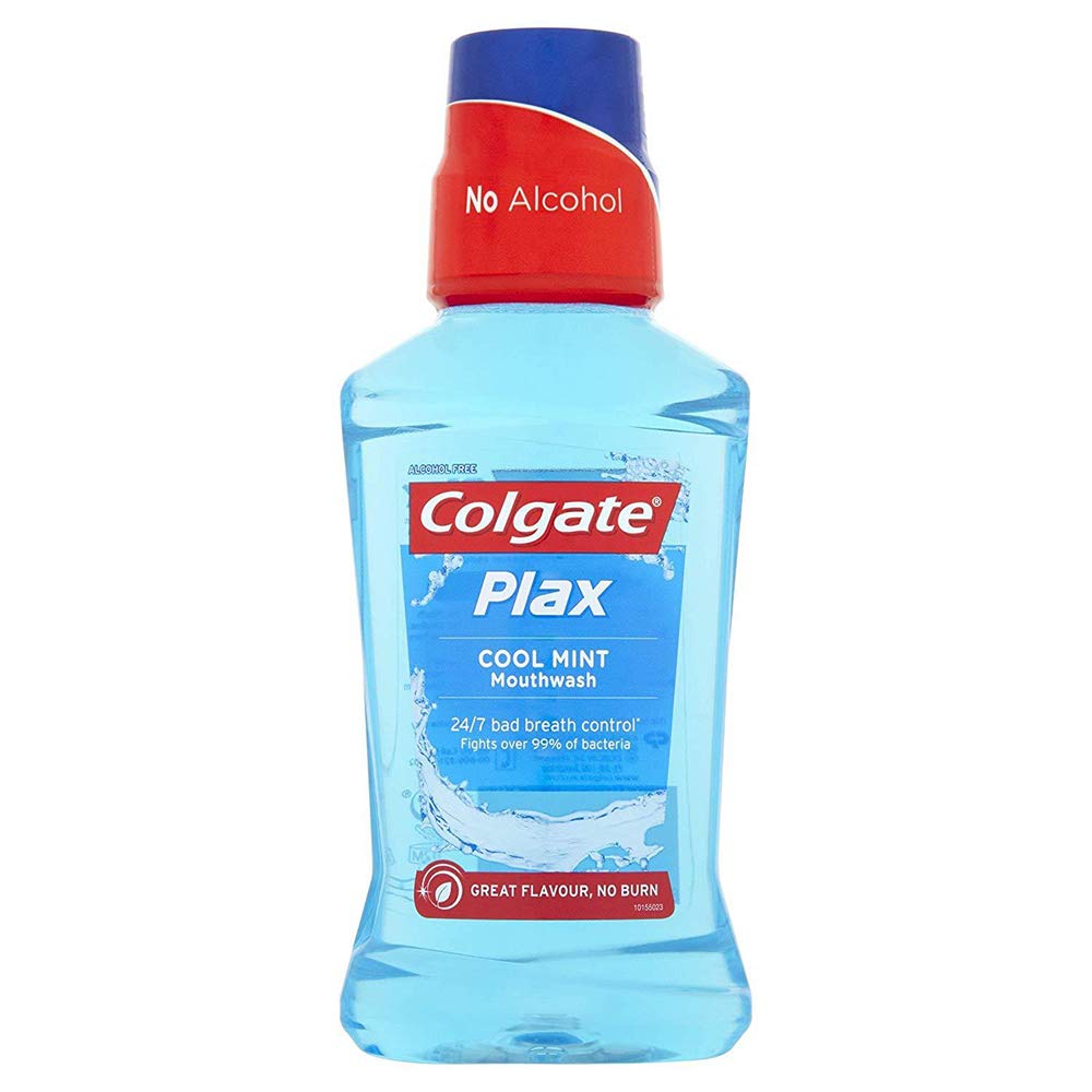 Colgate Plax Cool Mint Mouthwash with CPC, 250 ml (Pack of 1)