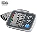 Firhealth Automatic Digital Upper Arm Blood Pressure Monitor Clinically Validated Sphygmomanometer, FDA Approved (Black)