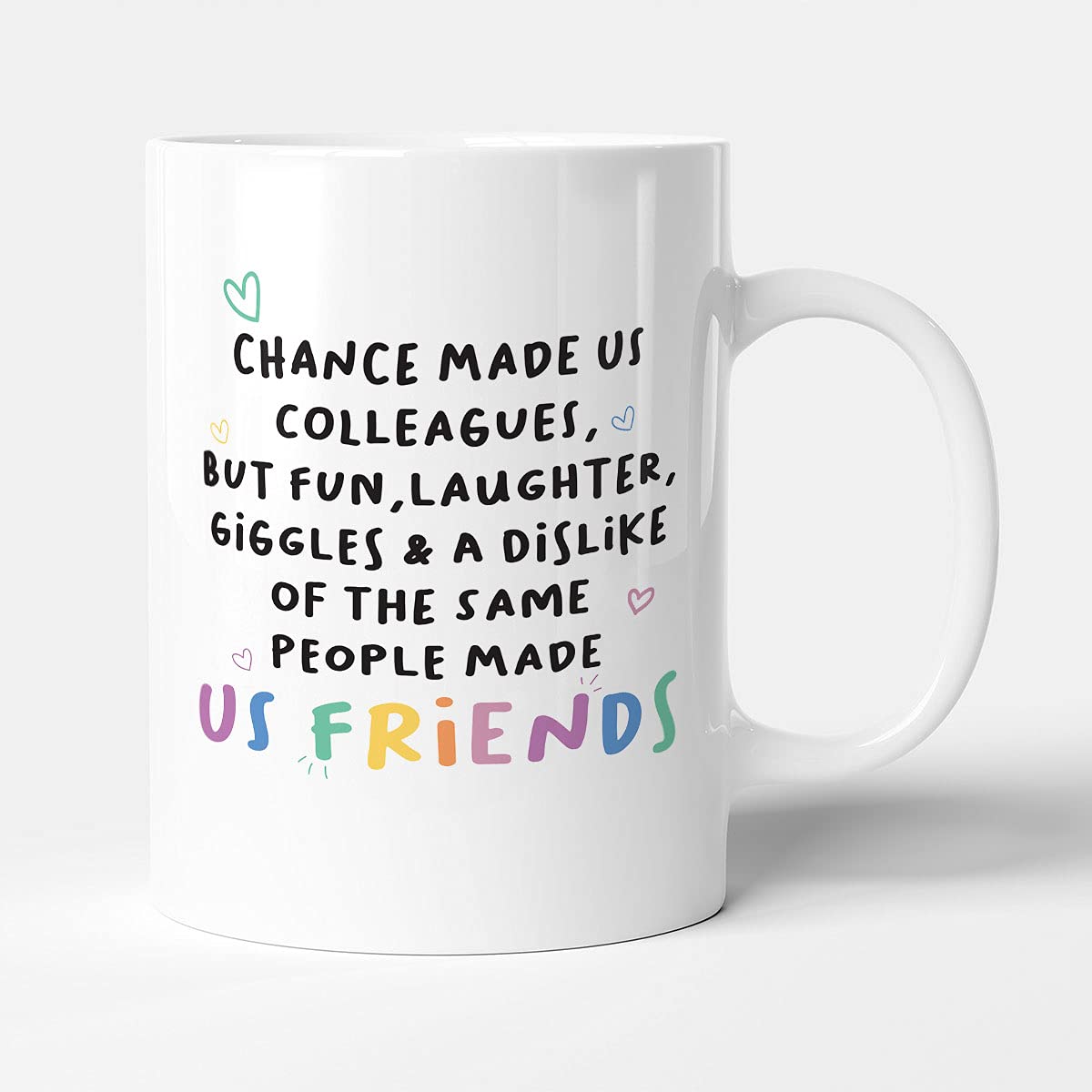 Victorian Printing Co - Chance Made Us Colleagues - Birthday Gift Mug, Ceramic, 11fl.oz.