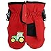 Boy's Toddler Sport Fleece/Taslon Mitten (Red)