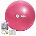 Limm Exercise Ball for Yoga, Pilates, Stretching and General Fitness - Includes Foot Pump, Starter Guide and Access to Exclusive Members Portal (65cm)