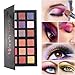 Beauty Glazed 18 Color Eye Shadow Warm Tone Ultra Pigmented Makeup Palette Waterproof Easy To Color Pearlescent Matte and Shimmer Long-lasting Colors Palette Eye Cosmetics