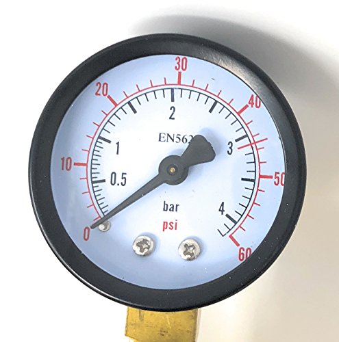 Co2 Beer Regulator Manatee Pressure Kegerator Heavy Duty Features T-Style Adjusting Handle - 0 to 60 PSI-0 to 3000 Tank Pressure - Thumbnail 7