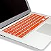 Kuzy - ORANGE Keyboard Silicone Cover Skin for Macbook / Macbook Pro 13