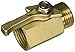 Industrial Grade Garden Hose Shut Off Valve, Heavy Duty Solid Brass, Large Ergonomic Handle, High Volume, Designed for The Professional, Built to Last, Fits All Standard 3/4