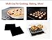 Kiss Dangerous Caked on Dribbles Goodbye! Amazing Oven Liner Bundle - 100% Non-Stick Sturdy Oven Drip Mat, 16 x 23 Spill Mat AND Best in Toaster Oven Accessories - Teflon Toaster Oven Liner