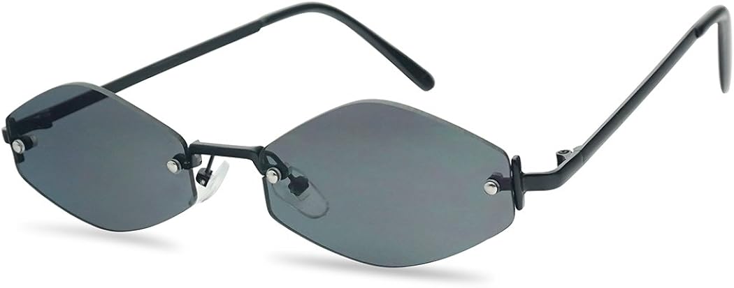 90s rimless sunglasses