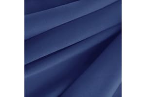 Texco Inc 60" Wide Solid Interlock Lining 100% Polyester Knit 2 Way Stretch/Apparel, Home/DIY Fabric, Party Decoration, Atomic 231 1 Yard