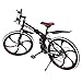 Mountain Bike for Adult Men and Women, High Carbon Steel Dual Suspension Frame Mountain Bike, 21 Speed Gears Folding Outroad Bike with 26 Inches 6-Spoke Rims (Black)thumb 1