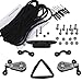 YYST Kayak Canoes Anchor Trolley Kit System w/Pulleys Pad Eye Cleats Ring 30 Feet of Rope primary