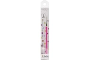 Tulip Needle Company Fine Beading Awl with Cushion Grip, Pink