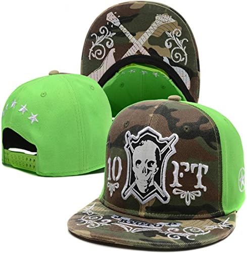 BeiBeiLove Unisex Retro Style Skull printing Baseball Hiphop Cap