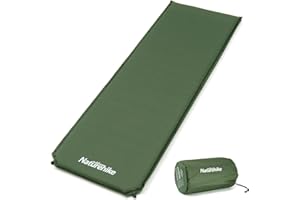 Naturehike Self Inflating Sleeping Pad - 2 inch Thick Durable Camping Mattress Connectable with Multiple Lightweight Sleeping