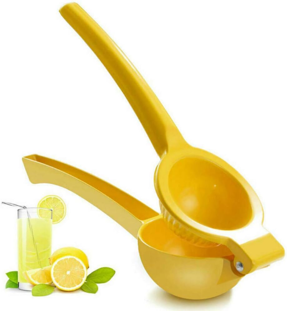 Daily-buy Manual Juicers Squeezer Lemon Orange Fruit Aluminium Alloy Lime Citrus Juicer Juice Manual Press Kitchen Random Color
