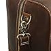 Polare Leather Duffle Weekend Travel Bag For Men With Full Grain Cowhide Leather 23.2'' Duffel Bag (Large-Brown(23.2