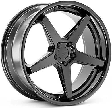 Ferrada Wheels FR3 20x10.5 5x120 ET28 Matte Black/Gloss Black Lip C.B 74.1