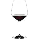 Riedel Heart To Heart Cabernet Sauvignon Red Wine Glasses, Set of 2 | This 9.724-inch machine-made wine glass can hold 28.219 oz, Dishwasher safe