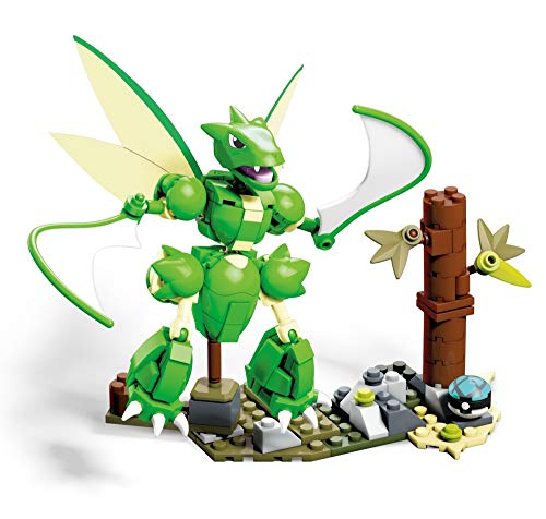 Mega Construx Pokemon Scyther Figure
