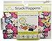 Itzy Ritzy Reusable Mini Snack Bags – 2-Pack of 3.5” x 7” BPA-Free Snack Bags are Food Safe & Washable for Storing Snacks, Pacifiers and Makeup in a Diaper Bag, Purse or Travel Bag, Posy Pop