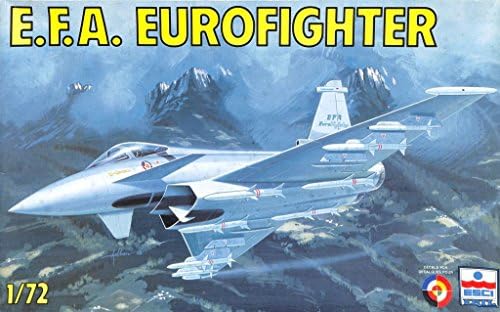ESCI ERTL 1:72 EFA Eurofighter Plastic Aircraft Model Kit #9093X