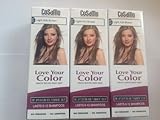 CoSaMo Love Your Color Hair Color 775 Light Ash Brown (Pack of 3)