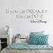 2pcs If You Can Dream It DIY Vinyl Quote Wall Sticker Mural Decals Living Bed Home Decoration Removable