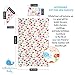 WhaleCare Baby Flat Head Pillow, Receiving Swaddle Blanket, and Bib Set - Breathable Organic Cotton Head Pillow for Flat Head Syndrome Protection - Baby Shower Newborn Gift