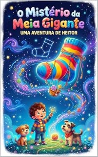 Livro O Misterio da Meia Gigante - Uma aventura de Heitor
