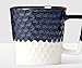 2017 Siren Scales Anniversary Collection Navy Blue and White Ceramic Mug 12oz