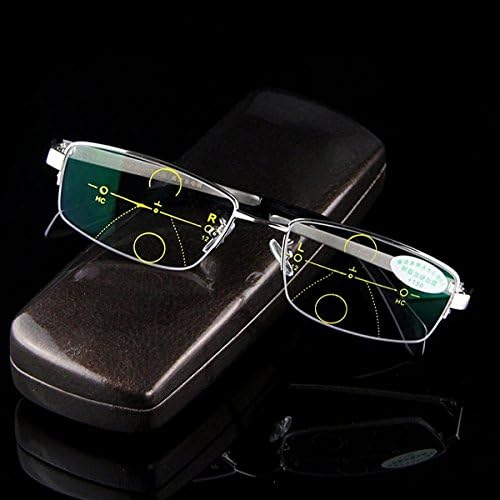 CoCocina Intelligent Reading Glasses Anti Uv Progressive Multifocal Lens Presbyopia - 2.0