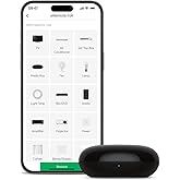 LinknLink eRemote Hub Smart Wi-Fi IR Universal Remote Control, Infrared Blaster for TV, Aircon, STB, IR2MQTT Home Assistant, 