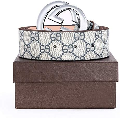 Fashion Leather Metal Buckle Unisex Men Belt Casual Business
