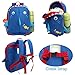 Yodo Little Kids School Bag Pre-K Toddler Backpack - Name Tag and Chest Strap, Shark