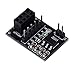 diymore 5pcs NRF24L01+ 8 pin Socket Breakout Adapter 3.3V Regulator Plate Board + Wireless Transceiver​ Module