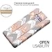BAISRKE Galaxy Note 9 Case, Shiny Rose Gold Marble Wave Geometric Case Slim Soft TPU Rubber Bumper Silicone Protective Phone Case Cover for Galaxy Note 9 (Pink)