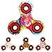 Auwer Anti-stress Fidget Hand Spinner Finger Spinner Toy Ultra Fast Bearings Durable Stress Reducer EDC Fingertip Gyro For ADD,Anxiety,Boredom and Autism Adults Children(A)