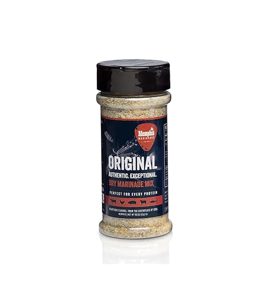 MEMPHIS MARINADES, 8OZ ORIGINAL DRY MARINADE MIX –...