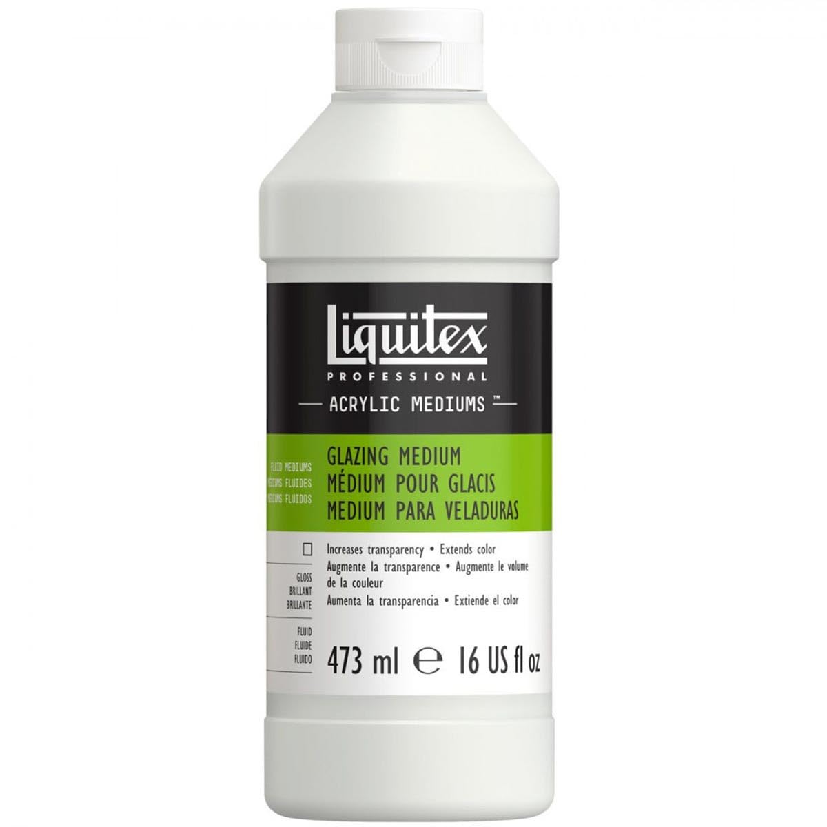 Liquitex Professional Glazing Fluid Medium, 473 ml