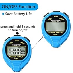 Waterproof Stopwatch Timer Only Stopwatch with