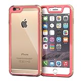 iPhone 6s Plus Case, roocase [Gelledge] iPhone 6s Plus Full Body PC / TPU Case Cover (Persian Rose) for Apple iPhone 6 Plus / 6s Plus (2015)