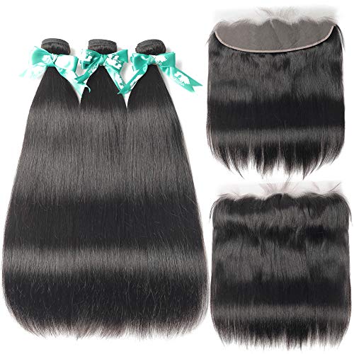 ALLRUN-Brazilian-Straight-Virgin-Hair-3-Bundles-with-Lace-Frontal18-20-2216Lace-Frontal-Human-Hair-Ear-to-Ear-Lace-Frontal-with-3-Bundles-7A-Unprocessed-Human-Hair-Extension