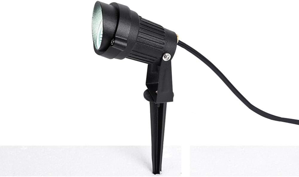 5W Outdoor Potted Lighting Waterproof IP65 Floor Lamp COB Spotlight Courtyard Patio Patio Grassland Buried Spotlight (Color : Warm Light)